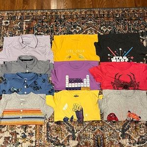 Boys Size 5 Lot of 10 tops